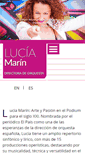 Mobile Screenshot of luciamarin.com